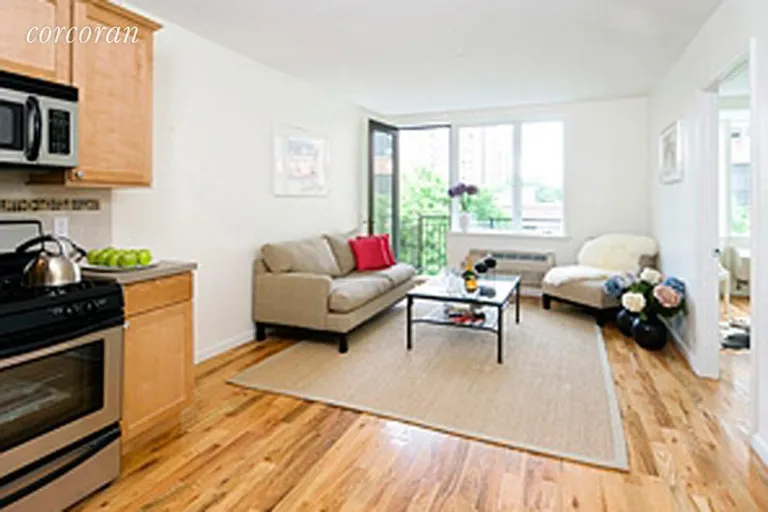New York City Real Estate | View 414 East 120th Street, 4A | 1.5 Beds, 1 Bath | View 1