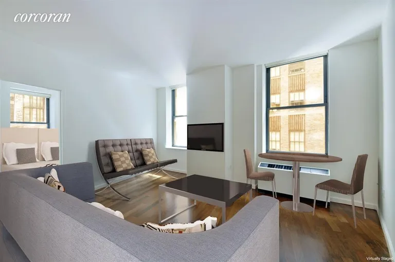 New York City Real Estate | View 1 Wall Street Court, 809 | 2 Beds, 2 Baths | View 1