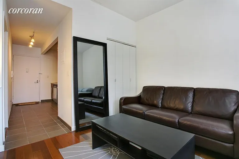 New York City Real Estate | View 1 Wall Street Court, 1503 | Living Room | View 2