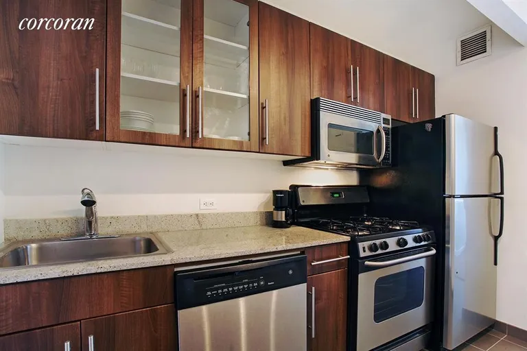 New York City Real Estate | View 1 Wall Street Court, 1503 | Kitchen | View 3