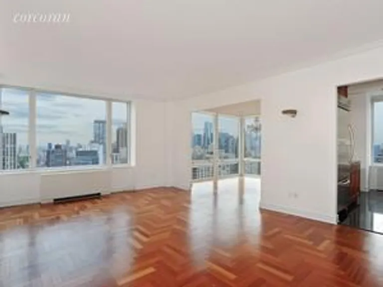 New York City Real Estate | View 220 Riverside Boulevard, 33C | Open Living Room | View 3