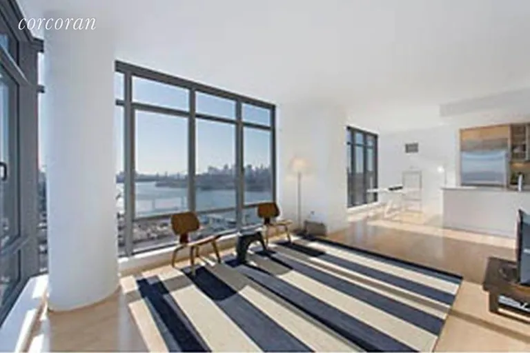 New York City Real Estate | View 1 NORTHSIDE PIERS, 23E | 2 Beds, 2 Baths | View 1