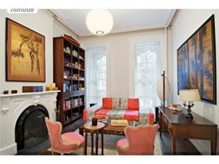 New York City Real Estate | View 171 East 73rd Street | Family Room w/ WBF | View 6