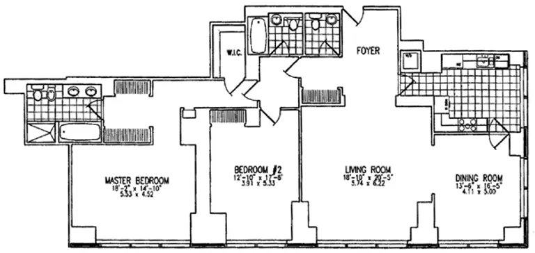 845 United Nations Plaza, 41A | floorplan | View 2
