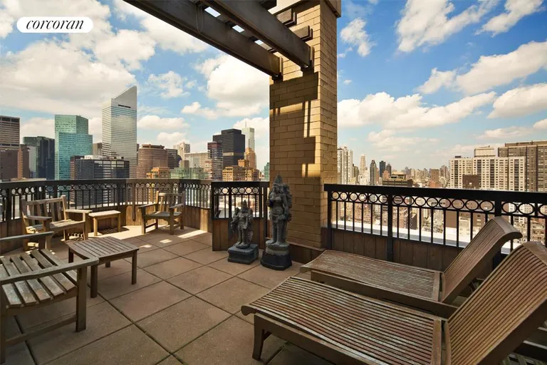 New York City Real Estate | View 400 East 51st Street, PH30 | Terrace | View 3