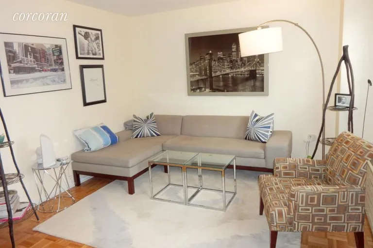 New York City Real Estate | View 122 Ashland Place, 8D | Spacious Living Room | View 2