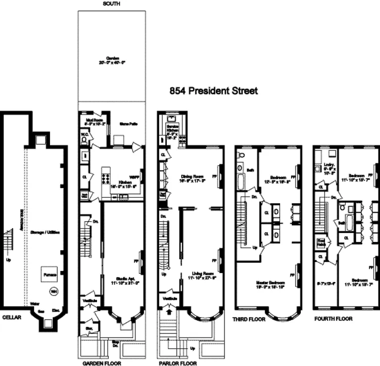 854 President Street | floorplan | View 15