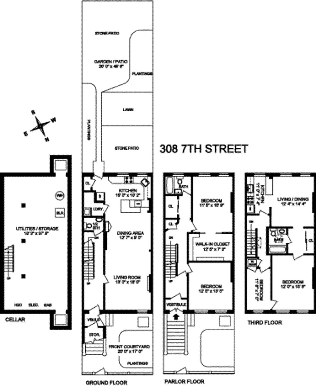 308 7th Street | floorplan | View 7