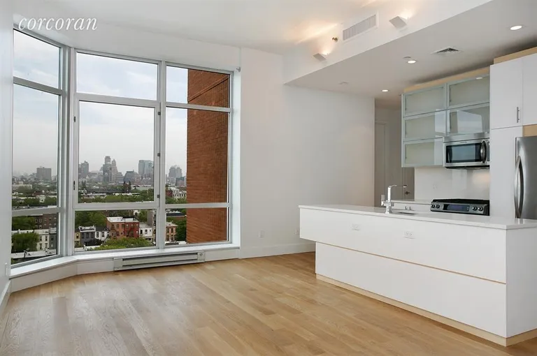 New York City Real Estate | View 100 Luquer Street, 7A | Kitchen / Living Room | View 3