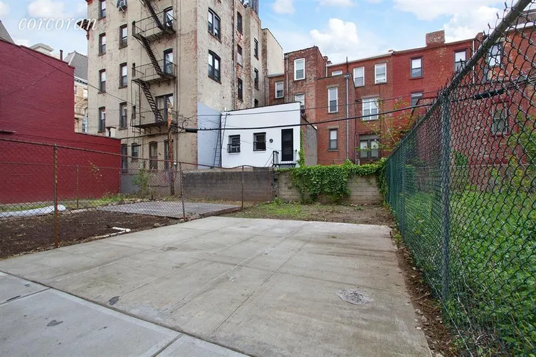 New York City Real Estate | View 101 Halsey Street, 2 | Garden View from Deck | View 6