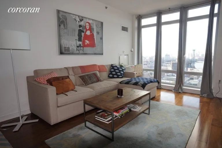New York City Real Estate | View 2 Northside Piers, 22C | 1 Bed, 1 Bath | View 1