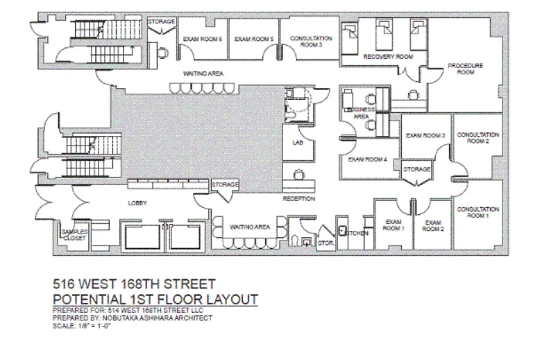 516 West 168th Street, MED | floorplan | View 3