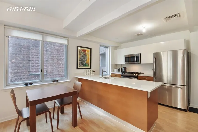 New York City Real Estate | View 133 Water Street, 6A | Kitchen & Dining Area | View 2