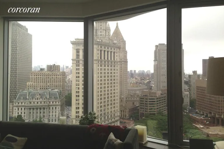 New York City Real Estate | View 8 Spruce Street, 21A | wide views north | View 3