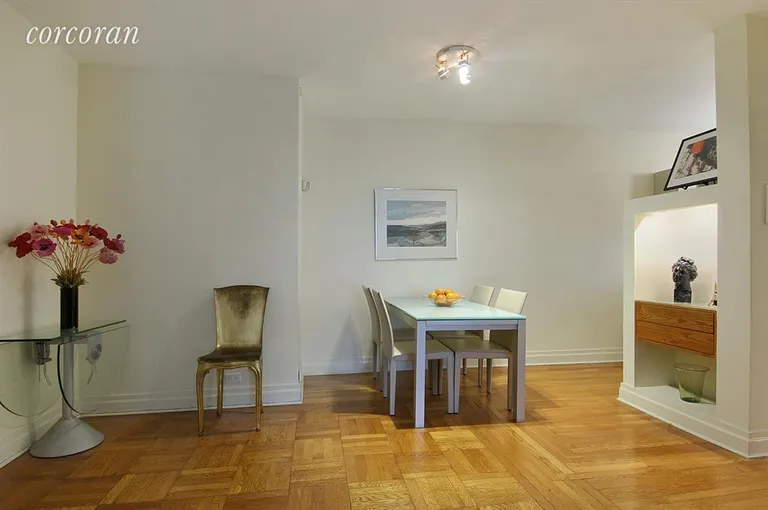 New York City Real Estate | View 255 West 23rd Street, 2CW | Entry foyer and dining room | View 2