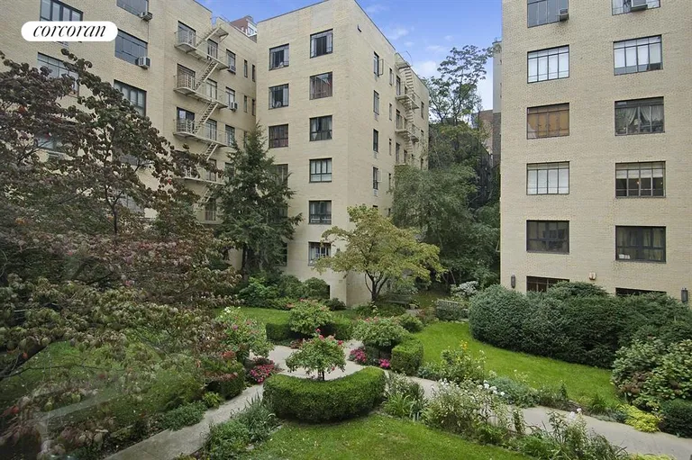 New York City Real Estate | View 255 West 23rd Street, 2CW | Serene garden views from every room | View 6
