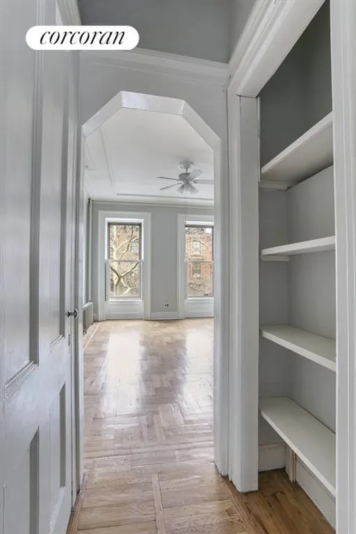 New York City Real Estate | View 305 Vanderbilt Avenue, 2 | Two deep closets and linen storage in hall | View 4