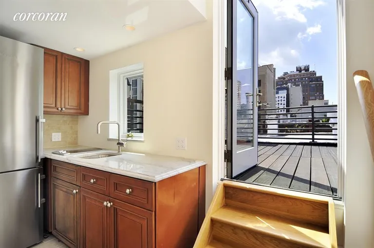 New York City Real Estate | View 152 Ninth Avenue, PH | 2nd Kitchen for 
Entertaining | View 4