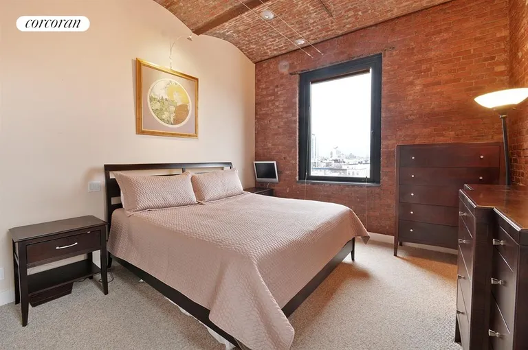 New York City Real Estate | View 500 Driggs Avenue, 613 | Master Bedroom in the Master's Headquarters | View 10