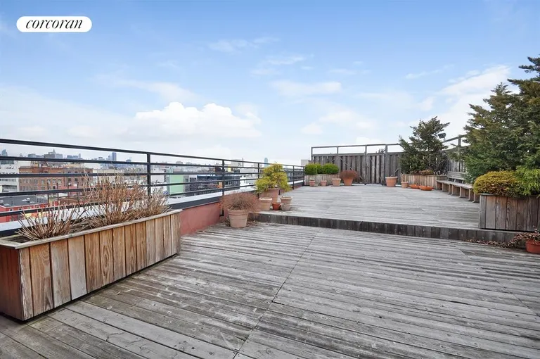 New York City Real Estate | View 500 Driggs Avenue, 613 | 1700SF Private Roof Deck | View 15