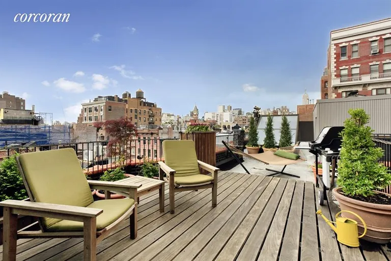 New York City Real Estate | View 106 Waverly Place, PH | Roof Deck | View 5