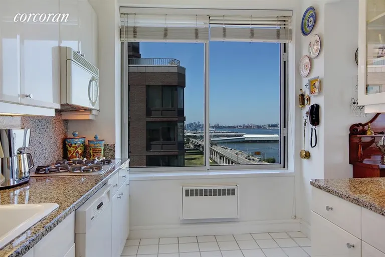 New York City Real Estate | View 200 Riverside Boulevard, 14K | Kitchen | View 2