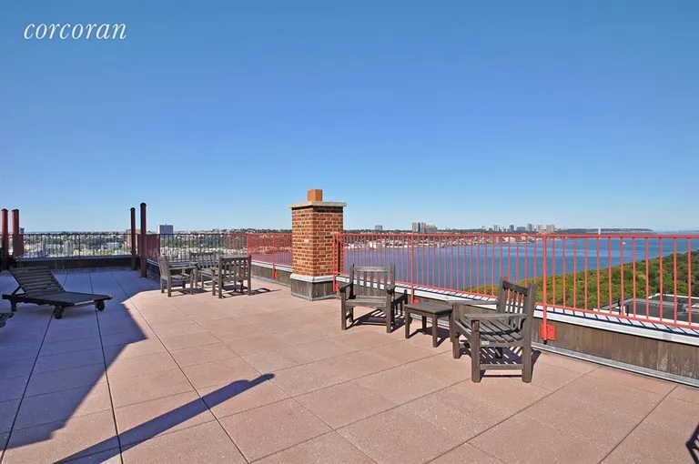 New York City Real Estate | View 315 Riverside Drive, 14A | Roof deck | View 6