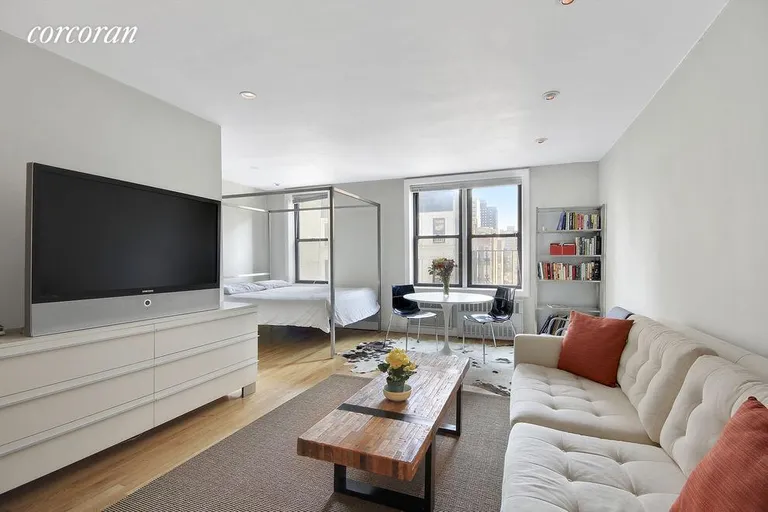 New York City Real Estate | View 229 East 28th Street, 5D | Bright and sunny livingroom with southern exposure | View 2