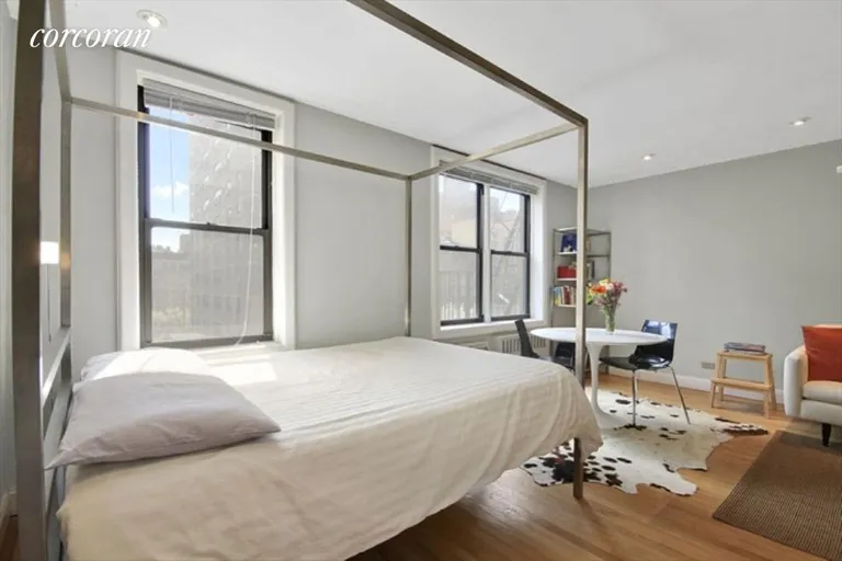 New York City Real Estate | View 229 East 28th Street, 5D | Large alcove with its own window; fits Queen bed. | View 3