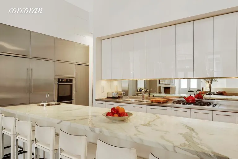 New York City Real Estate | View 30 Crosby Street, M1 | Large chef's kitchen with designer appliances. | View 2