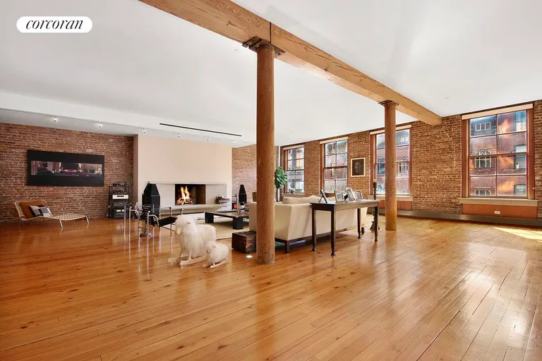 New York City Real Estate | View 30 Crosby Street, 4B | 2500 Square foot living room | View 2
