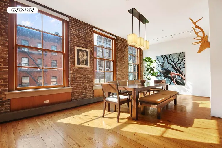 New York City Real Estate | View 30 Crosby Street, 4B | Dining Area | View 3