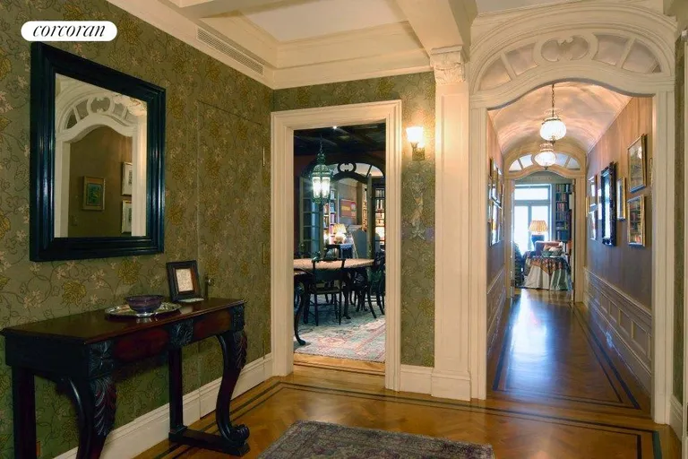 New York City Real Estate | View 171 West 71st Street, 3DE | Gracious Entrance Foyer, with powder room | View 6