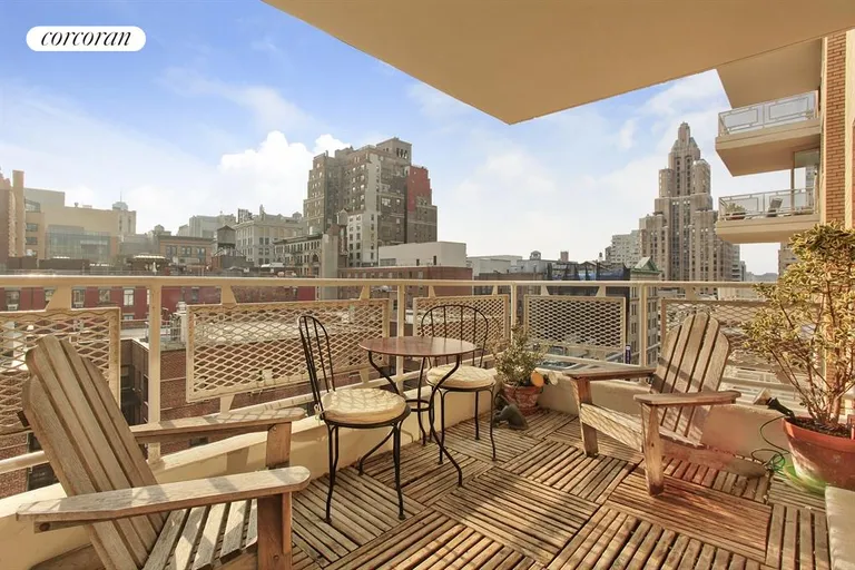 New York City Real Estate | View 40 East 9th Street, 9M | Enjoy Open Views from Terrace | View 7