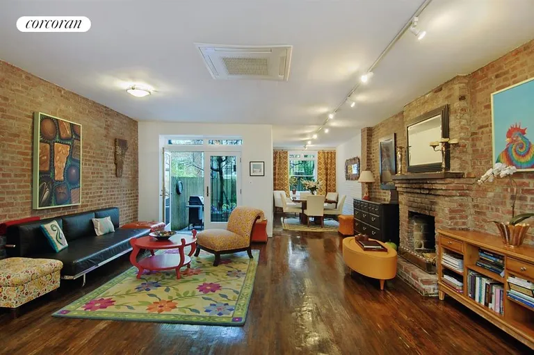 New York City Real Estate | View 121 West 77th Street, GARDEN | Living Room | View 2