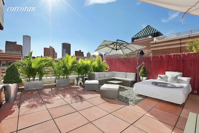 New York City Real Estate | View 350 West 50th Street, 5PP | 1 Bed, 1 Bath | View 1