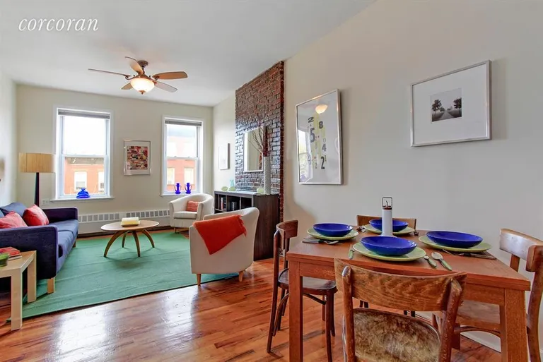 New York City Real Estate | View 483 Court Street, 3L | Dining Room | View 2