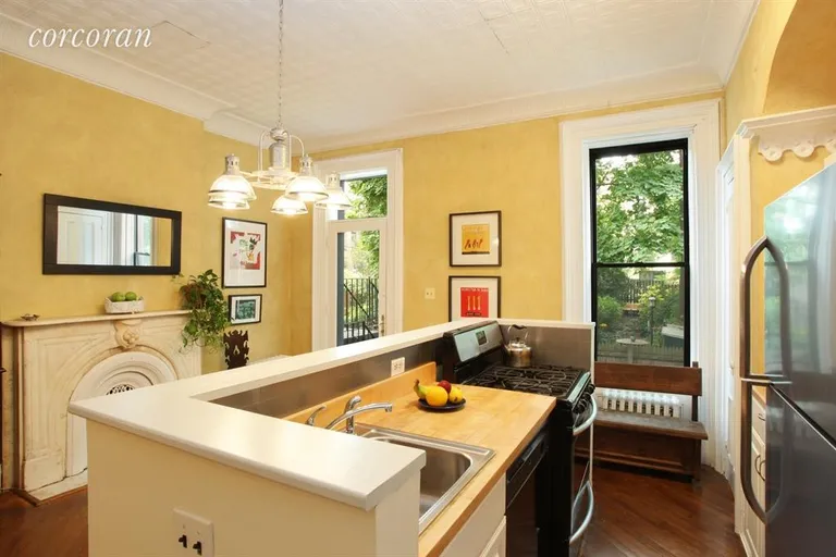 New York City Real Estate | View 214A Saint Marks Avenue | Counttry kitchen | View 3