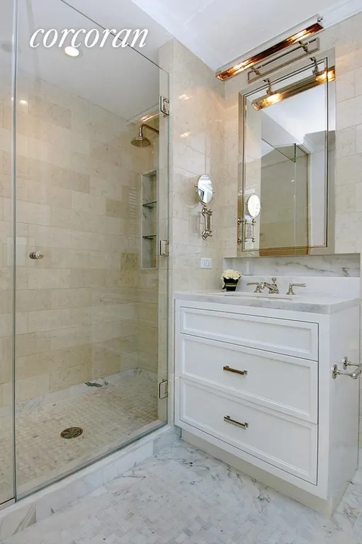 New York City Real Estate | View 845 West End Avenue, 16D | 845 WEA-16D Master Bathroom | View 4