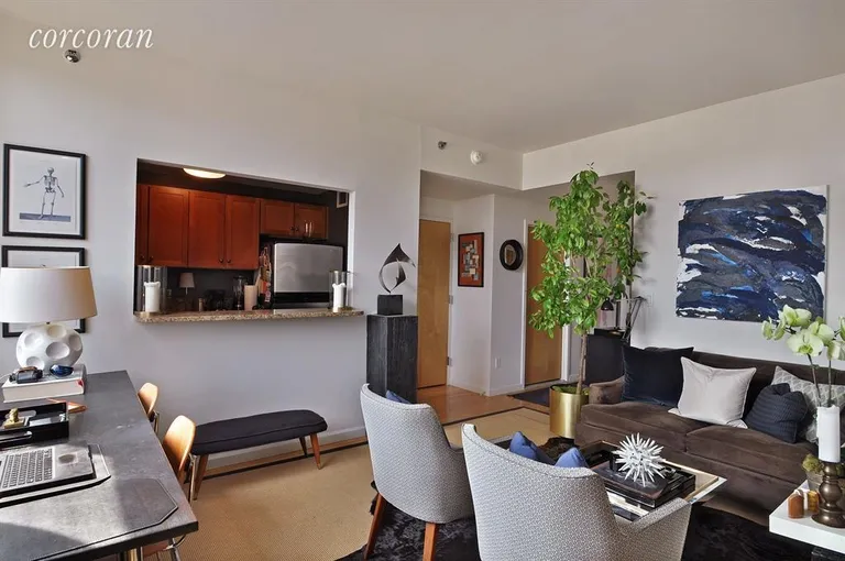 New York City Real Estate | View 520 West 23rd Street, 12A | Living Room | View 2
