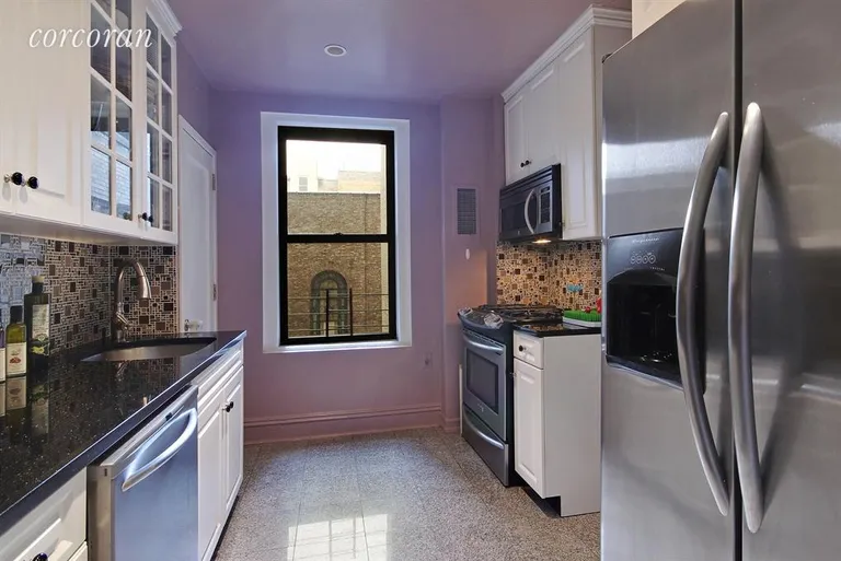New York City Real Estate | View 220 West 93rd Street, 5C | Renovated kitchen with washer dryer | View 2