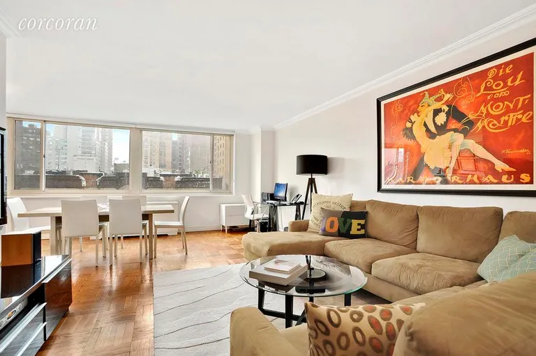 New York City Real Estate | View 301 East 78th Street, 7D | Living Room | View 3
