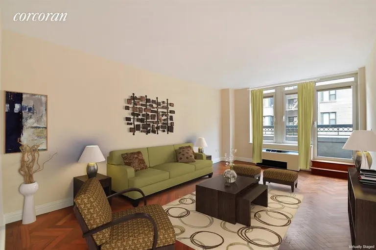 New York City Real Estate | View 400 East 51st Street, 4A | 1 Bed, 2 Baths | View 1