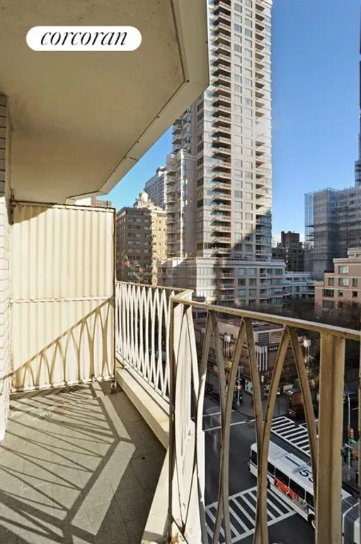 New York City Real Estate | View 1160 Third Avenue, 8F | Eastern facing balcony. | View 3