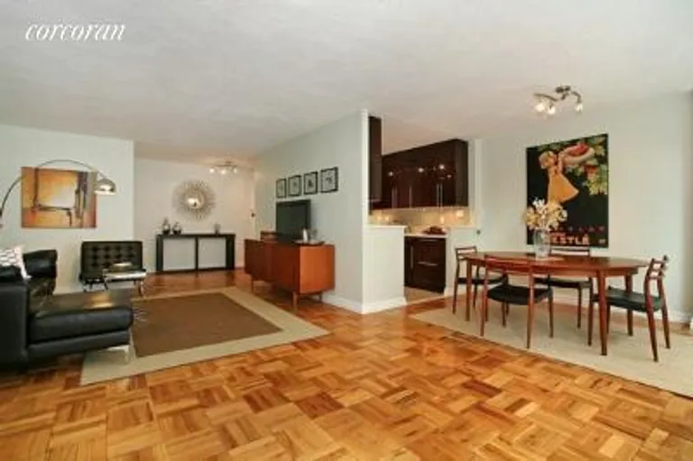 New York City Real Estate | View 315 West 70th Street, 15L | Living Room 2 | View 2
