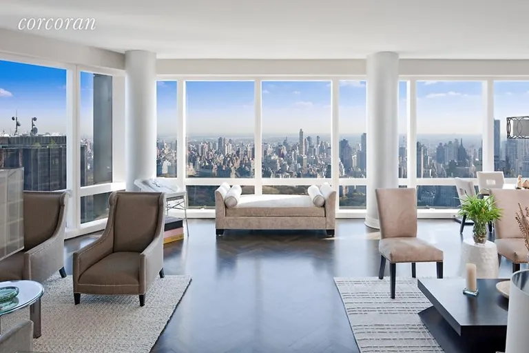 New York City Real Estate | View 25 Columbus Circle, 72B | 3 Beds, 5 Baths | View 1