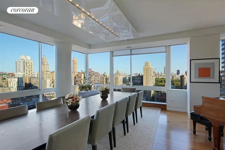 New York City Real Estate | View 111 West 67th Street, 21E | Dining Room | View 4
