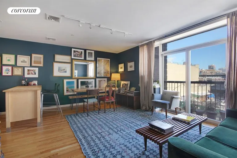 New York City Real Estate | View 170 Broadway, 3B | Living Room / Dining Room | View 6