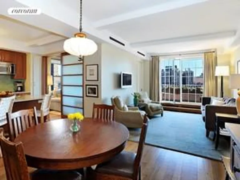 New York City Real Estate | View 23 West 73rd Street, 911 | Dining Area & LR | View 4