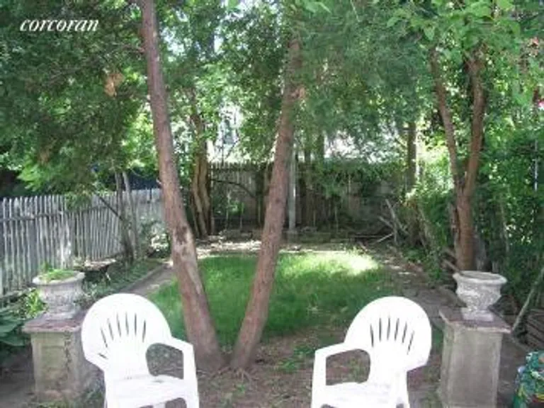 New York City Real Estate | View 163 23rd Street | back yard | View 4